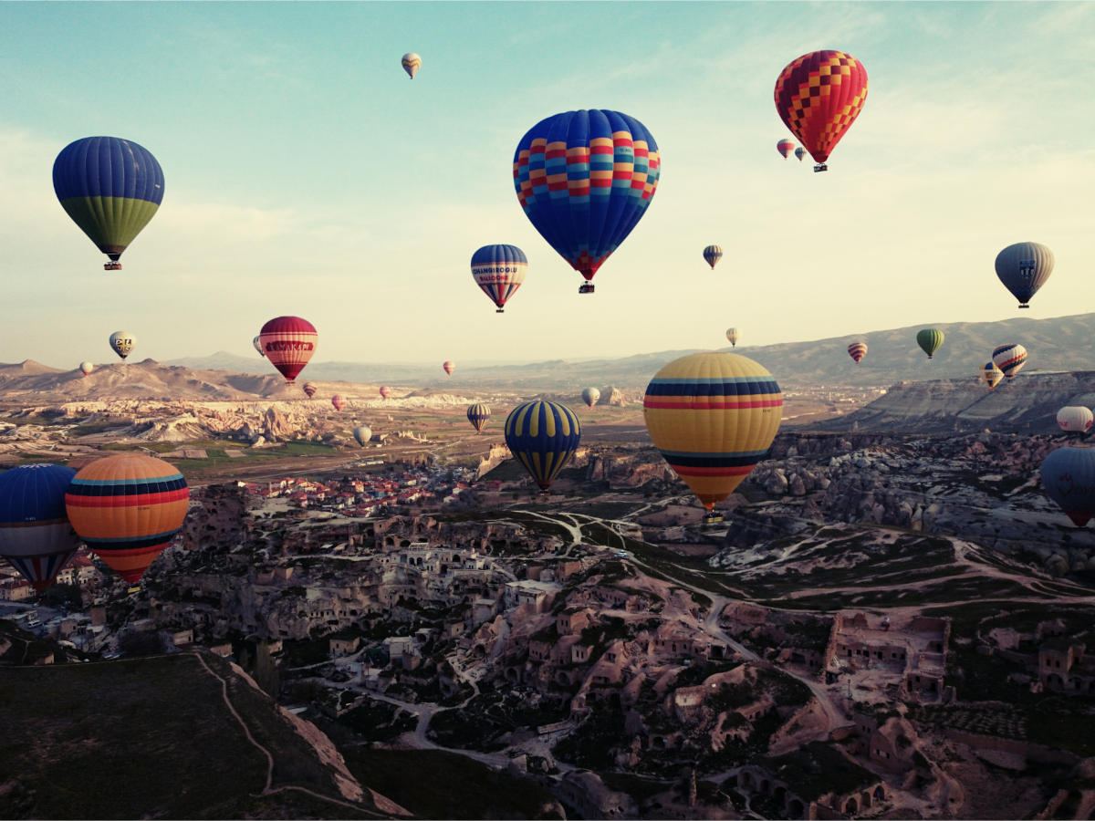 La Cappadocia: La Terra delle Mongolfiere